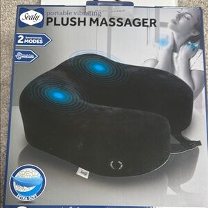 Neck Massager Black Memory Foam New